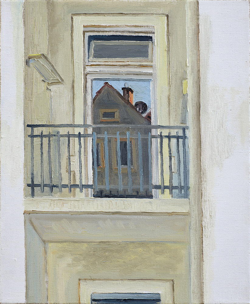  Hans_Rath_Balkon_46x38cm_Oel_Lwd_2019 