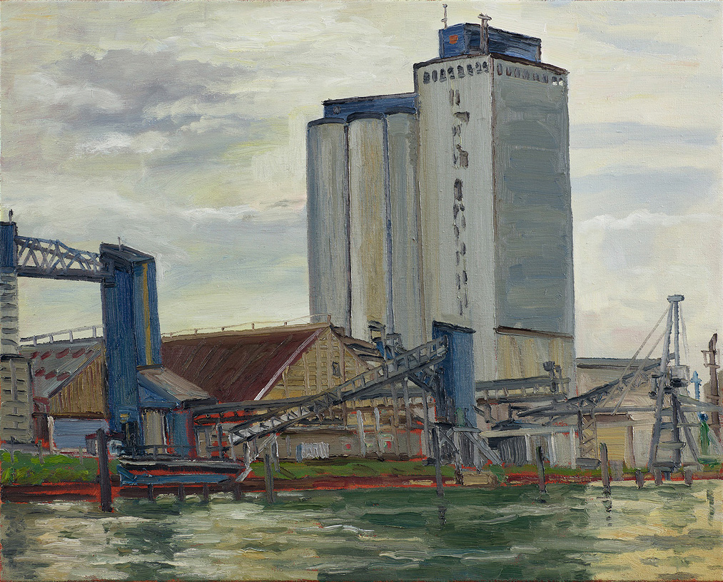  Hans_Rath_am_Rhein_Huningue_65x81cm_Oel_Lwd_2018 