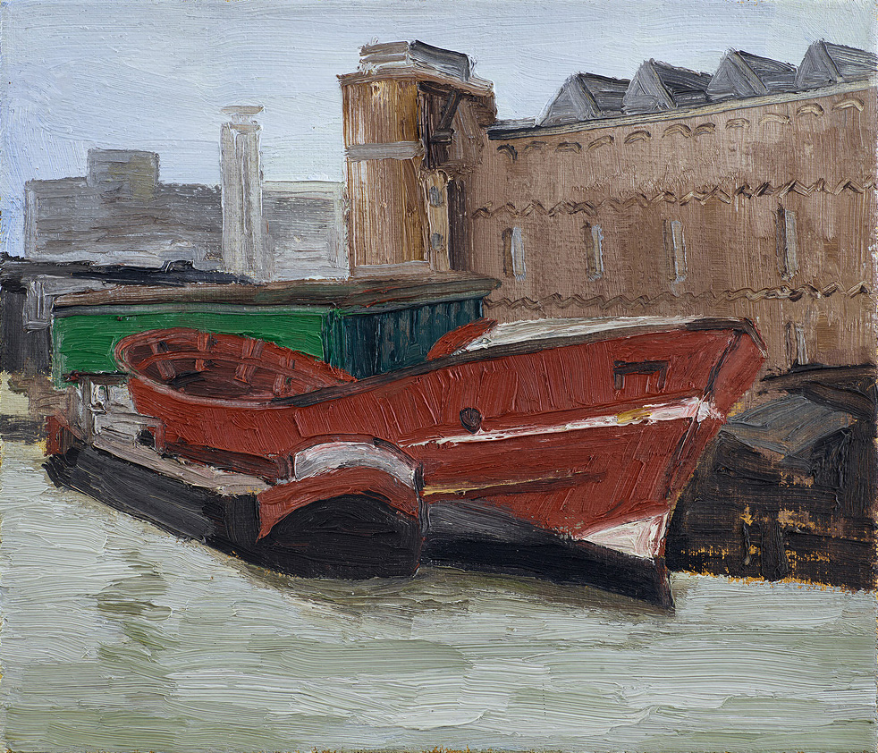  Hans_Rath_Hafen_Noord_Amsterdam_30x35cm_Oel_Lwd_1993 