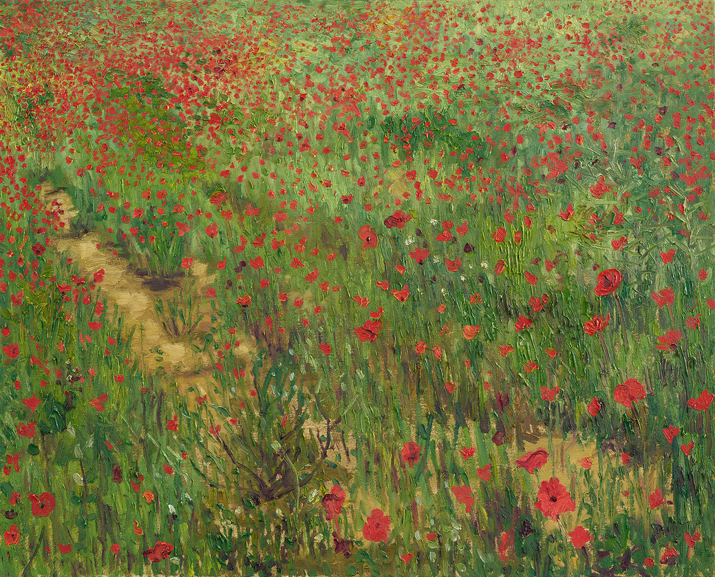  Hans_Rath_Mohnfeld_I_81x100cm_Oel_Lwd_2008 