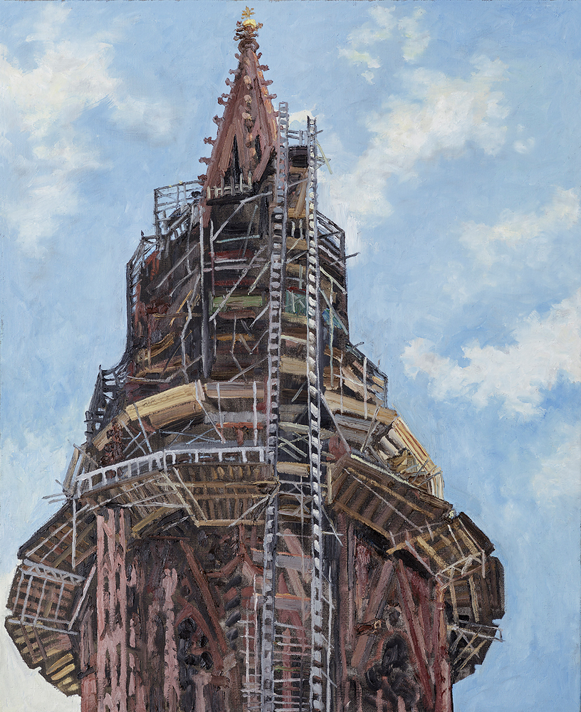  Hans_Rath_Muenster_Freiburg_110x90cm_Oel_Lwd_2017 