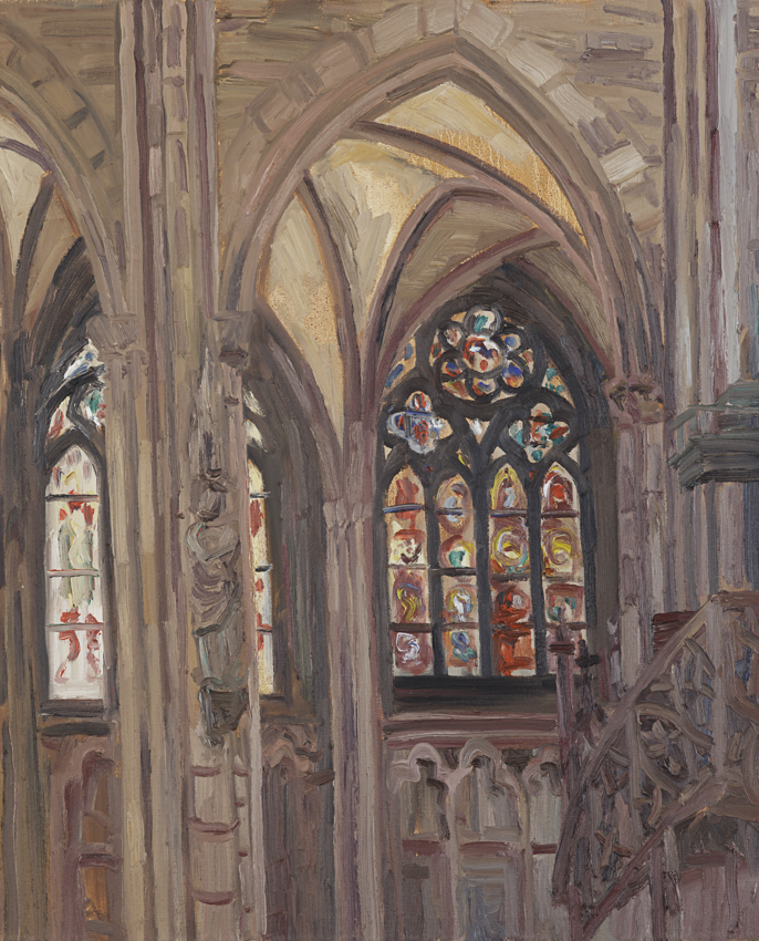  Hans_Rath_Münster_Innen_I_110x90cm_Oel_Lwd_2003 