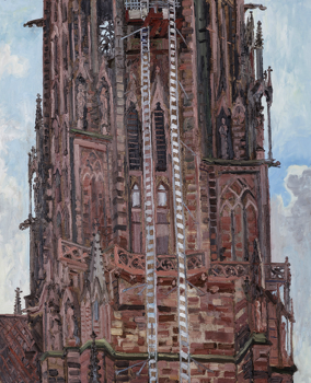  Hans_Rath_Muenster_Freiburg_II_110x90cm_Oel_Lwd_2017 