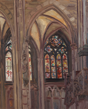  Hans_Rath_Münster_Innen_I_110x90cm_Oel_Lwd_2003 