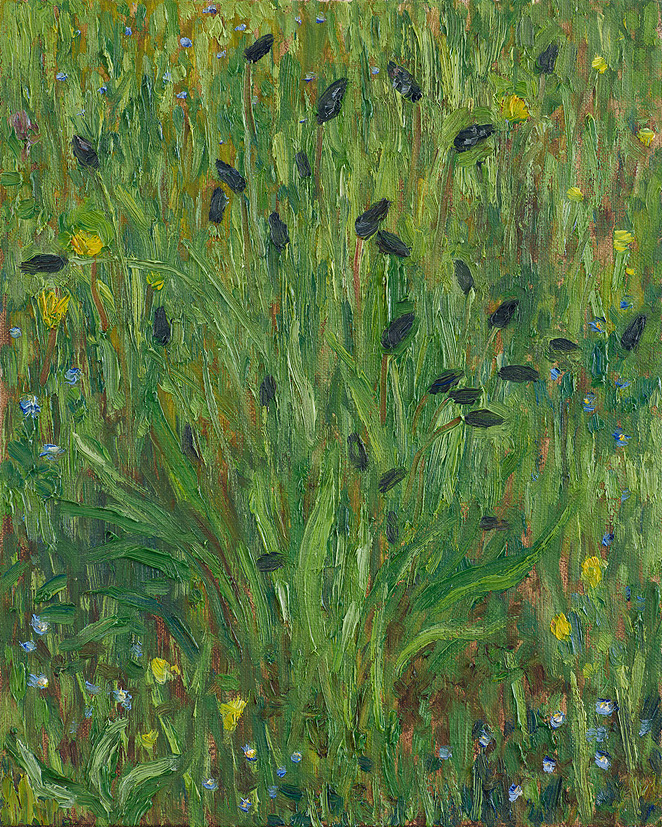  Hans_Rath_Spitzwegerich_II_41x33cm_Oel_Lwd_2008 