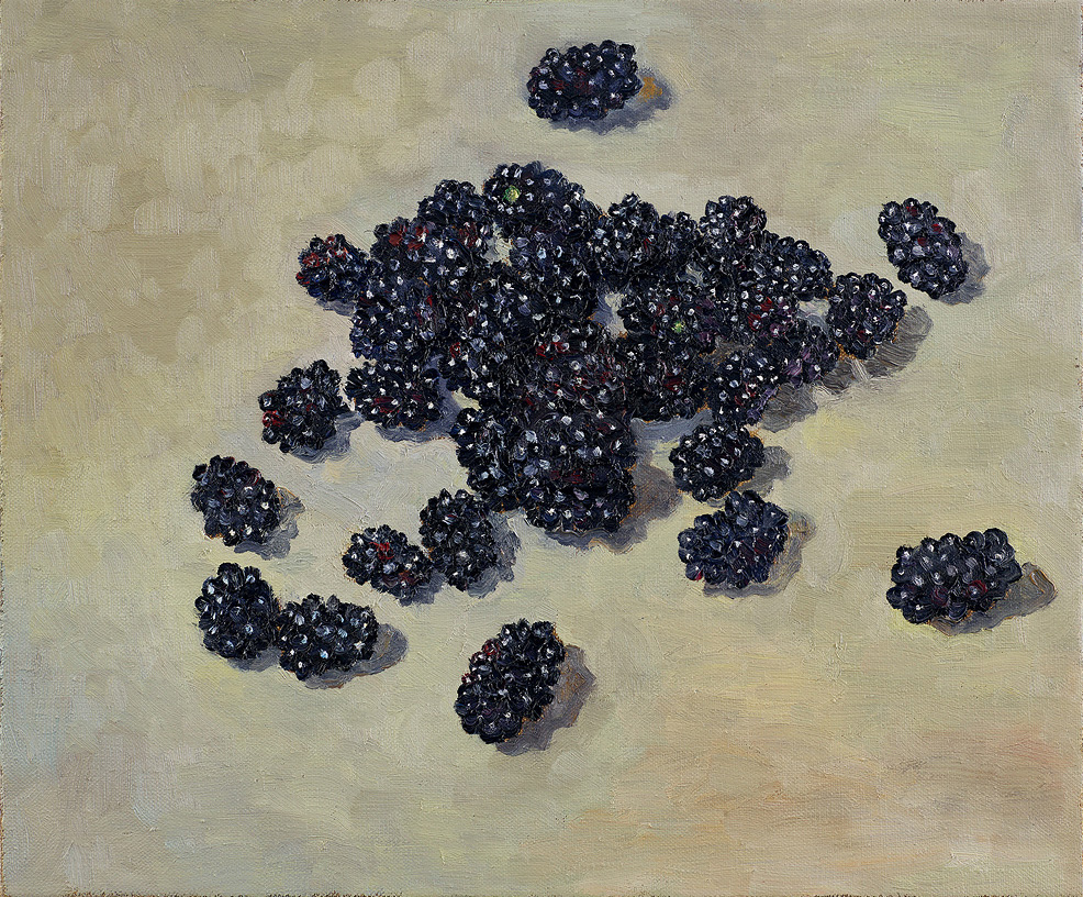  Hans_Rath_Brombeeren_38x46cm_Oel_Lwd_2019 