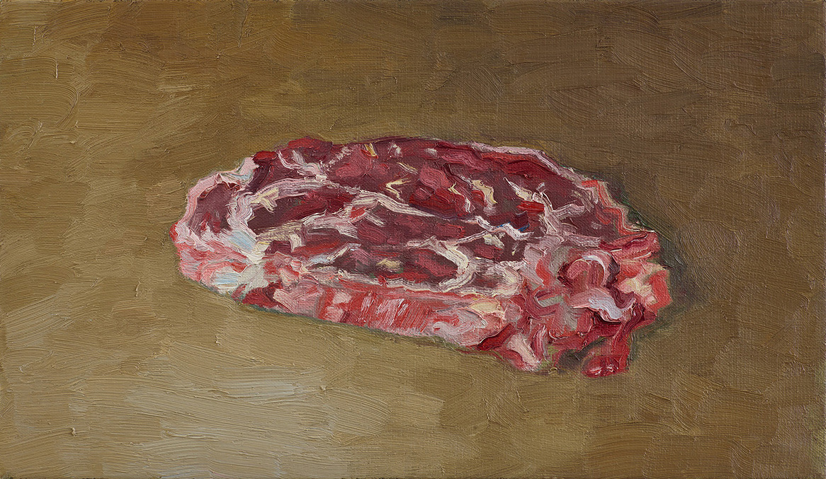  Hans_Rath_Fleisch_27x46cm_Oel_Lwd_2008 