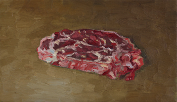  Hans_Rath_Fleisch_27x46cm_Oel_Lwd_2008 